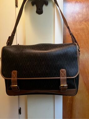 Vintage Christian Dior Travel Luggage Bag RARE